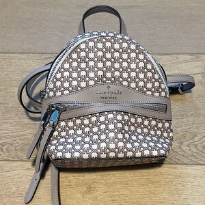 Kate Spade New York Mini Spade Link Convertible Backpack NWOT